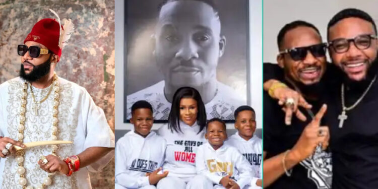 E-Money Reaffirms His Promise to Stand by Late Actor’s Wife and Three Sons