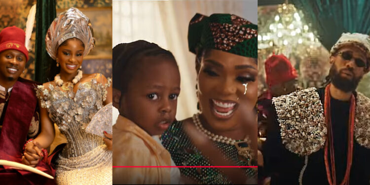 Mohbad’s Son Features In Priscilla And Juma Jux’s Wedding Music Video