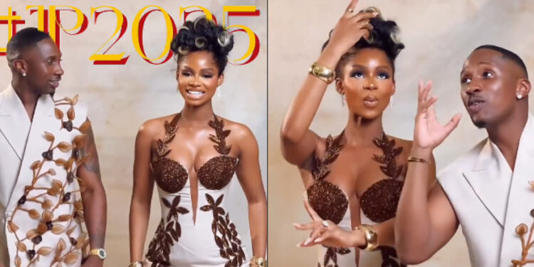 Juma Jux Praises Priscilla Ojo As His Ideal Partner During Music Video Shoot