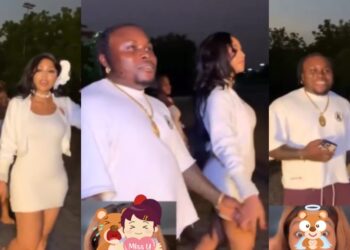 Social Media Erupts as Regina Daniels Spotted with Mystery Man Amid Marriage Crisis Rumours