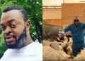 Nollywood Star Yomi Gold Goes Into Goat Farming In The US, Video Sparks Reactions