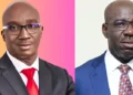 Obaseki dismisses Okpebholo’s threats, insists he can enter Benin