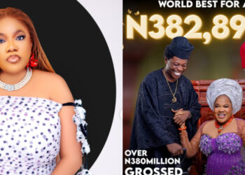 “What Took 3 Weeks, We Did in 11 Days”- Toyin Abraham Celebrates ₦382M Box Office Milestone