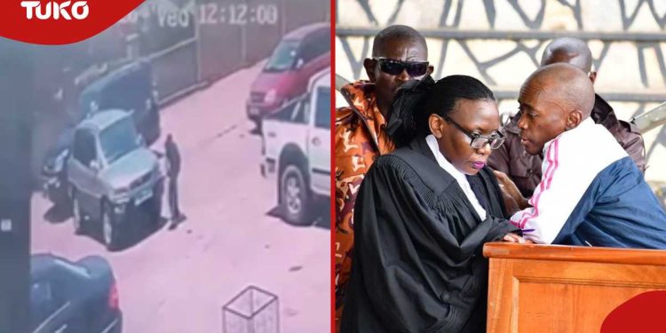 CCTV shows suspect who stormed daycare, killed for 4 kids struggle to flee after car failed to start