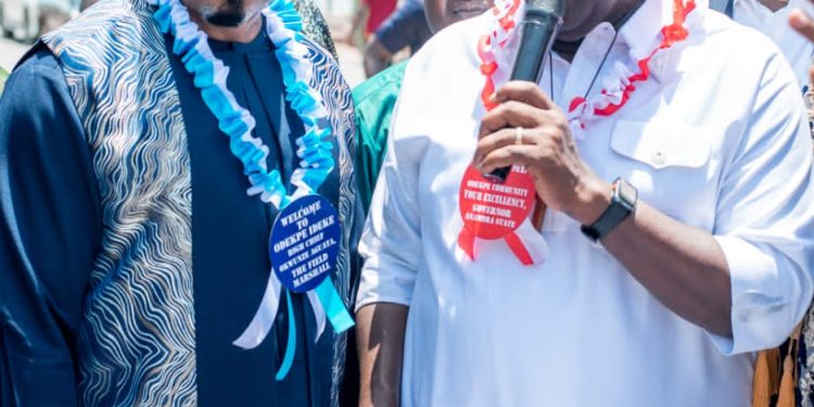 Big Relief For Odekpe People As Okwunze Aguata Constructs One-Kilometer Naval Outpost Onitsha-Odekpe Road 