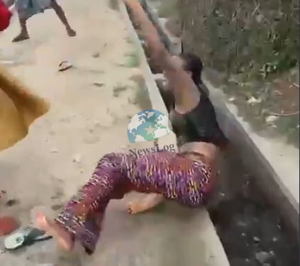 SHOCKING Moment Ejeba Juju Masquerade Was Captured Whipping People During A Festival In Delta State