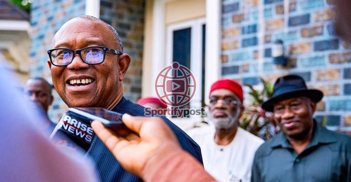 BREAKING: “Jonathan Wishes The Country Well, We Are Here To Consult With Him–Peter Obi