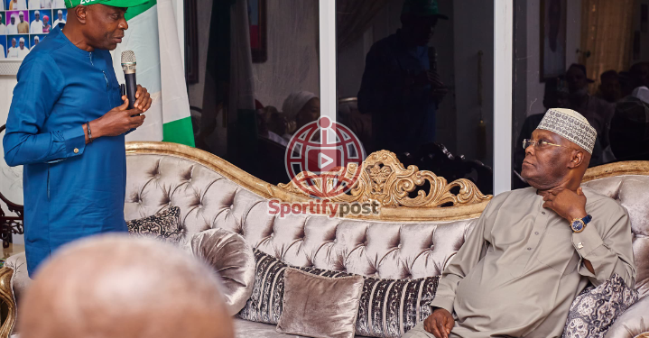 Reactions As New Photos Of Atiku Abubakar Hosting Members Of ADC Legislative Forum Surfaced Online
