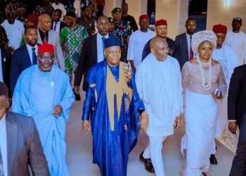 Shettima, Oborevwori, Okowa, others storm Delta for Elumelu father in-law’s burial