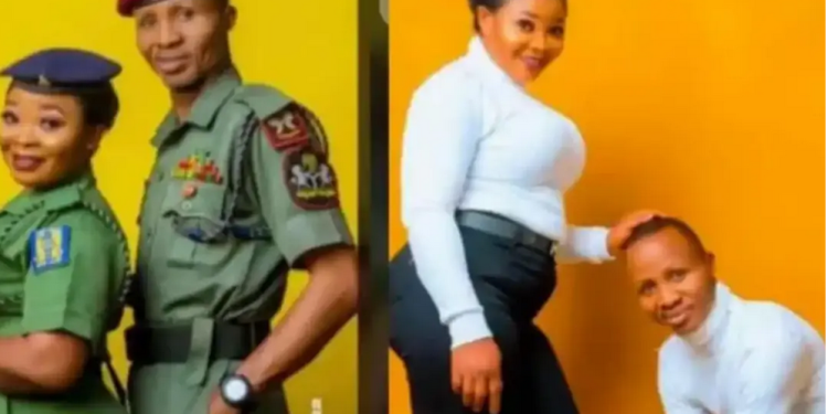 Nigerian Army ‘recovers remains’ of officer, fiancée beheaded in Imo by suspected IPOB members in 2022 (Photos)