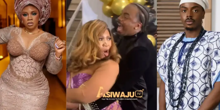 ‘Are you crazy, oya werey ni’: Wumi Toriola goes hard on influencer Enioluwa for calling her “Wumi” at an event (Video)