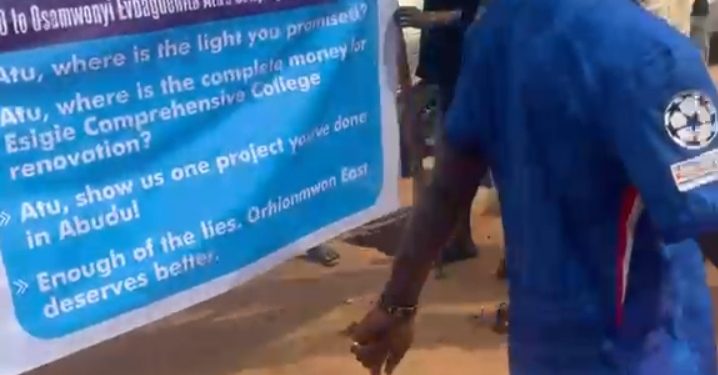 2027: Angry constituents reject reelection of Edo Deputy Speaker, disrupt campaign flag-off