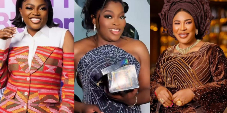 “The one wey I do never reach” – Faithia Williams queries Funke Akindele over her advice