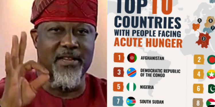 Dino Melaye Reacts To The Position Of Nigeria On List Of 10 African Countries Facing Acute Hunger