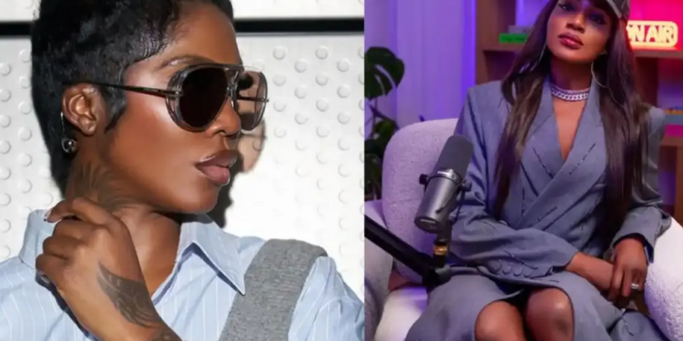 Heartwarming moment Tiwa Savage and Seyi Shay settle their differences with a big hug (Video)