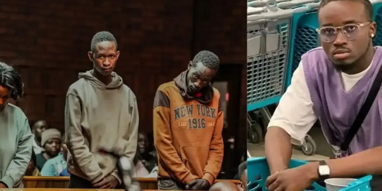 Three South Africans charged with killing of Nigerian student days before graduation (Photos)