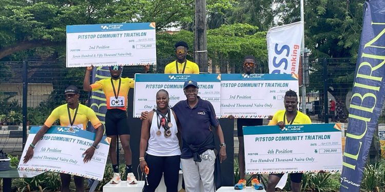 Pitstop Community hosts maiden triathlon in Lagos to promote healthy living