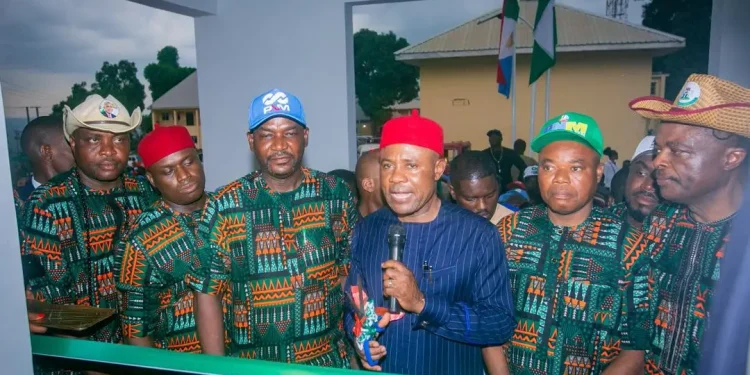 Awgu Reborn: Gov. Mbah Unveils State-of-the-Art Chairman’s Office Built by Okolo