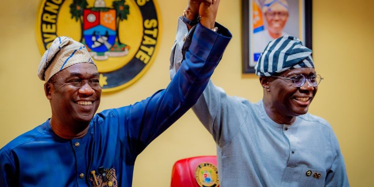 Sanwo-Olu Backs Hamzat for 2027 Lagos Governorship Race