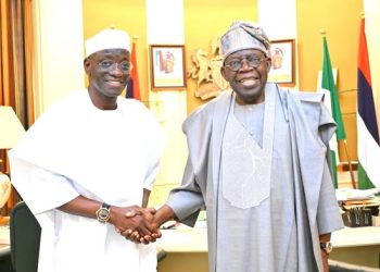 Nasarawa senator meets Tinubu after emerging as APC consensus guber candidate