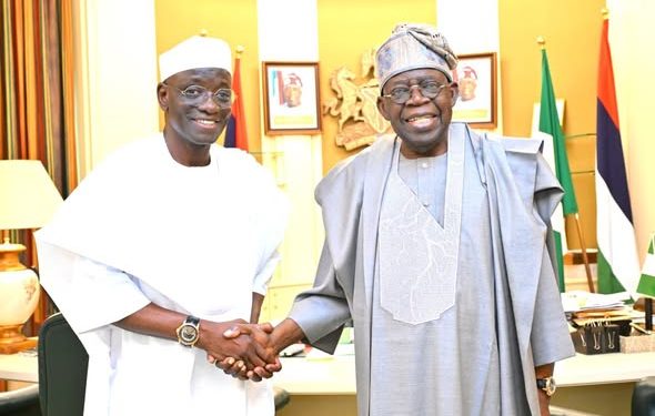 Nasarawa senator meets Tinubu after emerging as APC consensus guber candidate