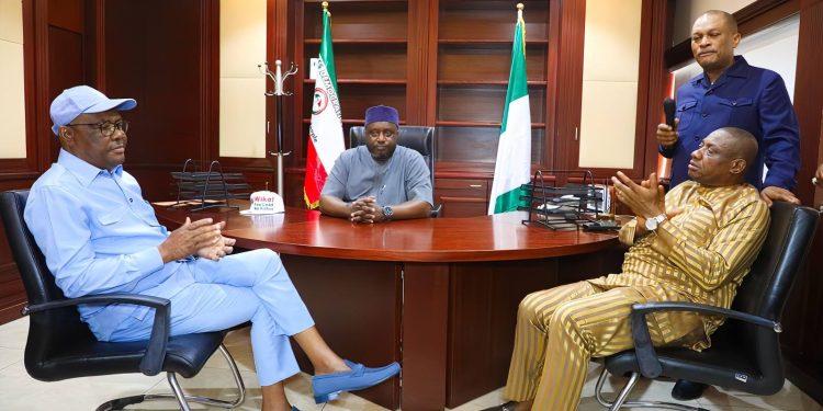 Wike visits renovated PDP national secretariat, says party still Nigeria’s main opposition