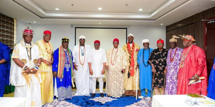 Gov. Fubara preaches solidarity, cooperation as southern traditional rulers converge in Port Harcourt