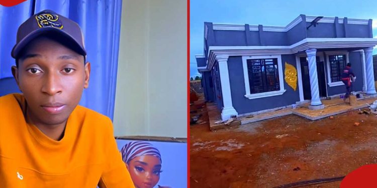 Kirinyaga man who worked as shamba boy after dropping out of MKU shows off KSh 4.8m house