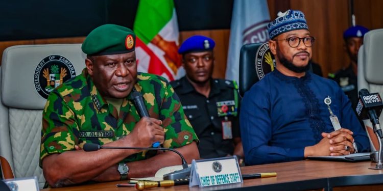 Zamfara governor’s support for troops in insecurity combat uncommon, says CDS