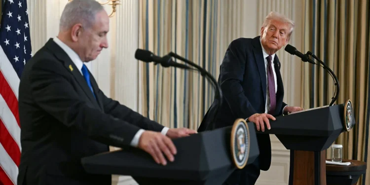 Repeatedly deferring to Trump, Netanyahu subjects Israeli security to US president’s whim