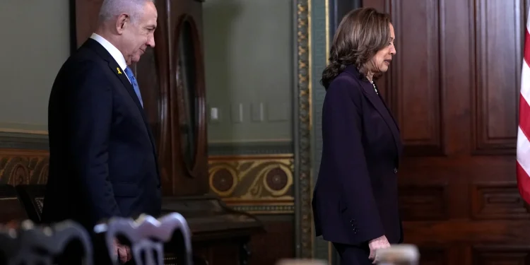 Former US vice president Harris accuses Netanyahu of dragging Trump into Iran war