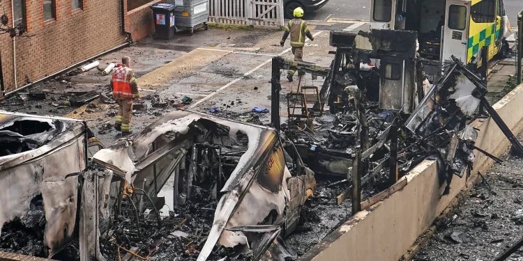 UK police charge fourth suspect over attack on Jewish community ambulances