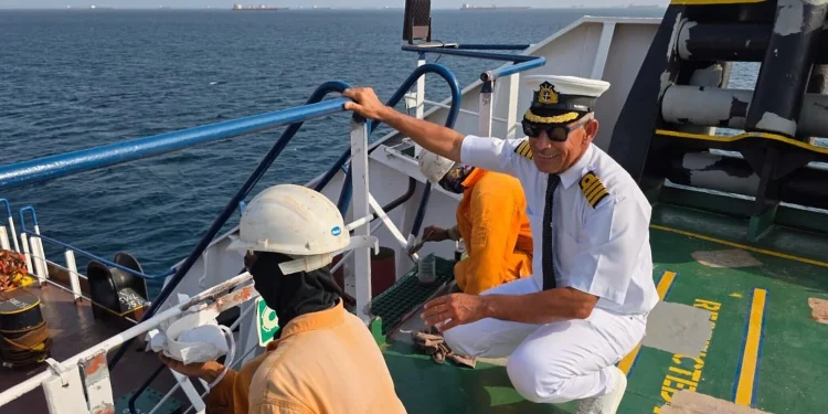 ‘Sailing over a ball of fire’: Iraqi captain keeps traversing Mideast waters amid threat of attack