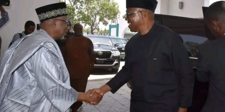 Obi Visits Bauchi, Meets Governor Behind Closed Doors