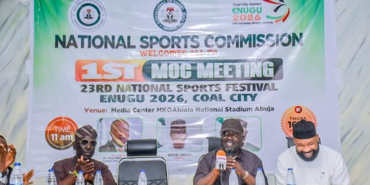 2026 National Sports Festival To Hold In Enugu From November 27 – December 11