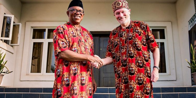 European Union ambassador to Nigeria visits Peter Obi in Onitsha