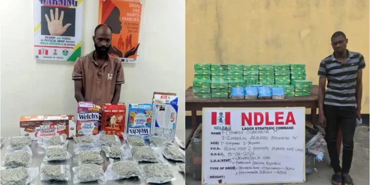 NDLEA busts drug syndicate shipping cocaine, loud in food flasks to UK