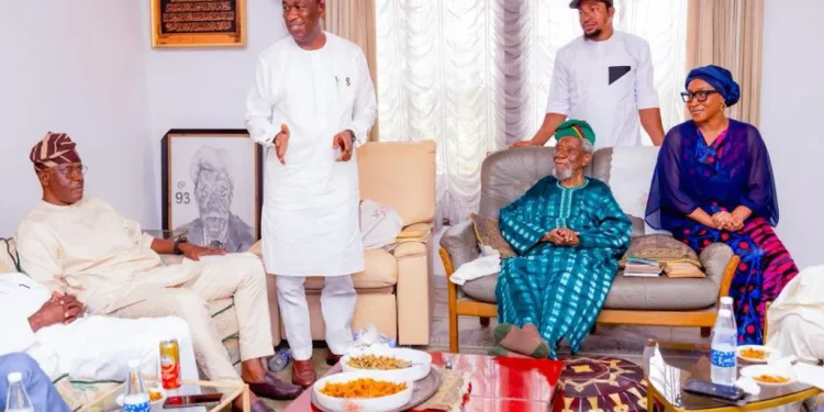 Lagos guber ticket: Hamzat seeks royal blessings, meets Okunnu, Adejoke-Adefulure