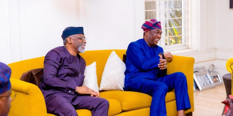 [PHOTOS] 2027: Lagos deputy gov meets Tinubu’s chief of staff