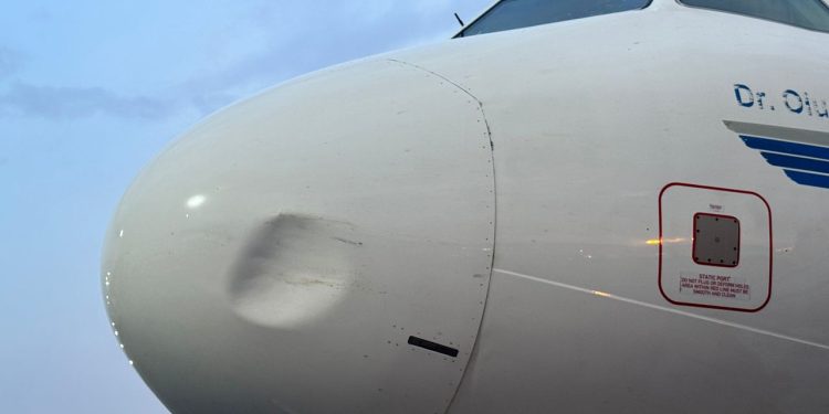 United Nigeria Airlines Withdraws Airbus A320 Aircraft Over Another Bird Strike 
