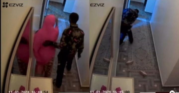 Breaking: VIDEO – Moment Armed Robbers Break Into Home, R@ped House Cleaner Caught on Camera In Nairobi
