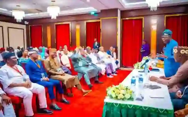 Tinubu Tasks Renewed Hope Ambassadors on Unity, Grassroots Mobilisation at 2027 Campaign Meeting