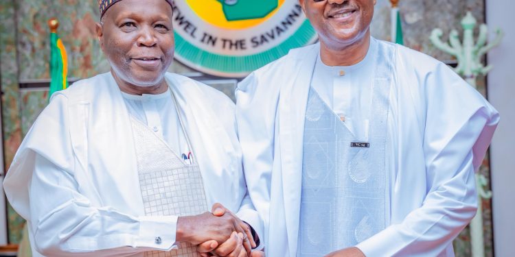 Speaker Abbas Meets Governor Inuwa Yahaya In Abuja