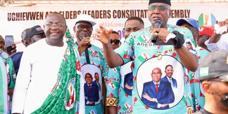 Stop your smear campaign, misinformation antics, Rev. Waive replies Omo-Agege