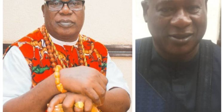 Eze Alex Nwoye Congratulates Oba Ojoto As Newly Elected Ohanaeze President In Lagos