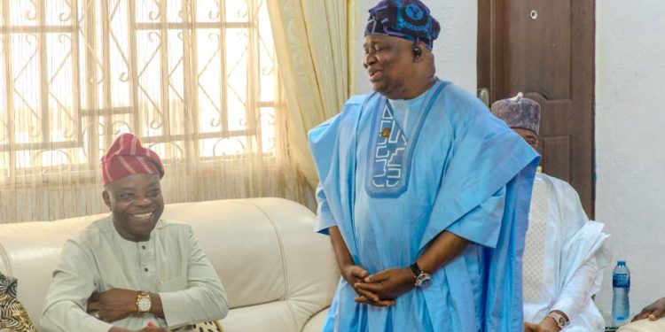 Adeola Visits Ambassador Saràfa Ishola, Seeks Unity & Support Ahead of Ogun 2027