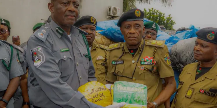 Customs Zone ‘C’ hands over seized narcotics valued at N2.6B to NDLEA