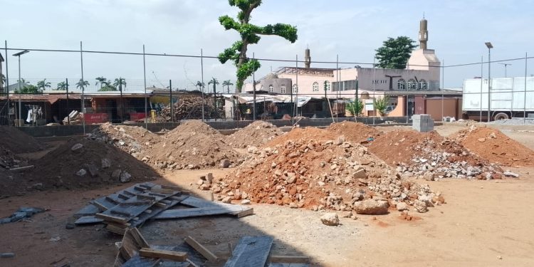 Ojodu LCDA Progresses With Earthworks At Oluwole Mini Stadium