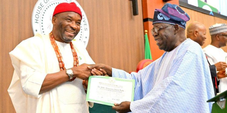 IPU Resolution: Kalu Honours Tinubu’s Role in Advancing Peacebuilding Efforts