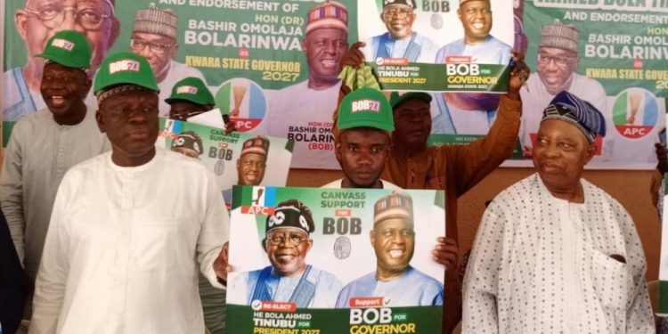 2027: Kwara North APC Backs Bolarinwa For Governor, Endorses Tinubu’s Re-Election